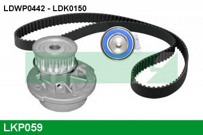 LUCAS ENGINE DRIVE lkp059 -  Водяной насос + комплект зубчатого ремня